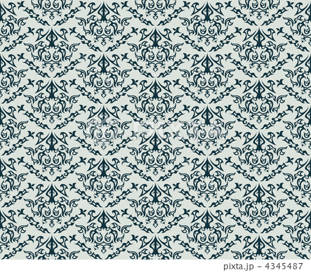 seamless damask pattern seamless damask pattern 4345487
