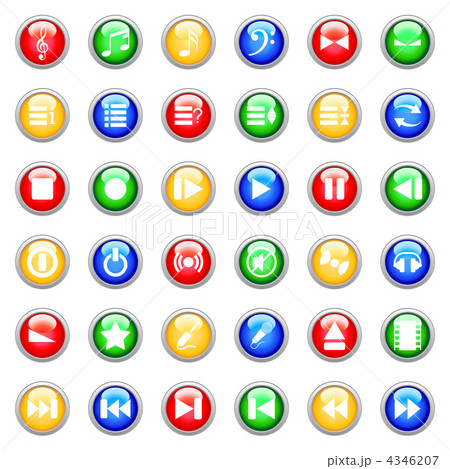 musical icons set musical icons set 4346207