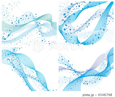 set of water backgrounds set of water backgrounds 4346798