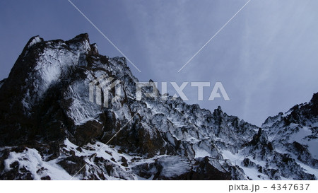 赤岳山頂直下 赤岳山頂直下 4347637