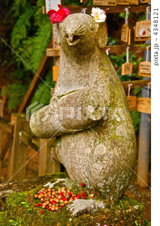 大国社の「狛ネズミ」(大豊神社/京都市左京区鹿ケ谷宮ノ前町) 大国社の「狛ネズミ」(大豊神社/京都市左京区鹿ケ谷宮ノ前町) 4348121