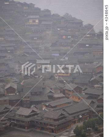 貴州・凱里 千戸苗寨 貴州・凱里 千戸苗寨 4348645