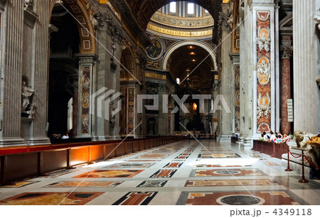 Central nave of St. Peter cathedral Central nave of St. Peter cathedral 4349118