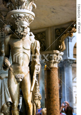 Sculpture in a cathedral in Pisa  4349461