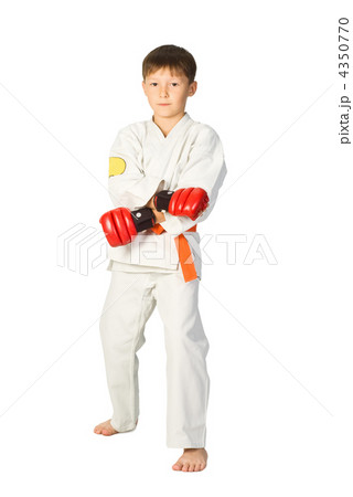 Aikido boy.Martial Arts 4350770