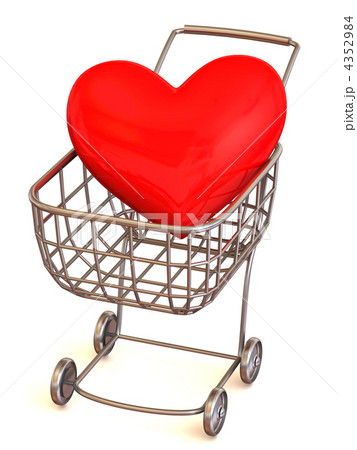 Consumer's basket with Heart 4352984