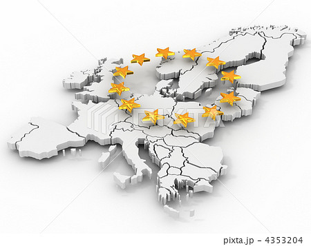 Map of  Europe 4353204