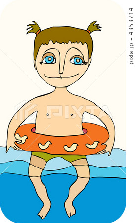swimming girl 4353714