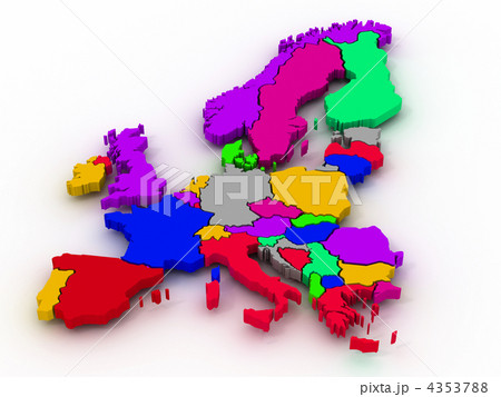 map of europe 4353788