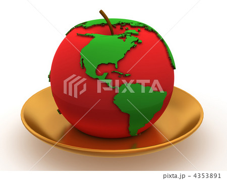 Map on the apple 4353891