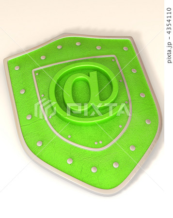 Shield with symbol for internet Shield with symbol for internet 4354110