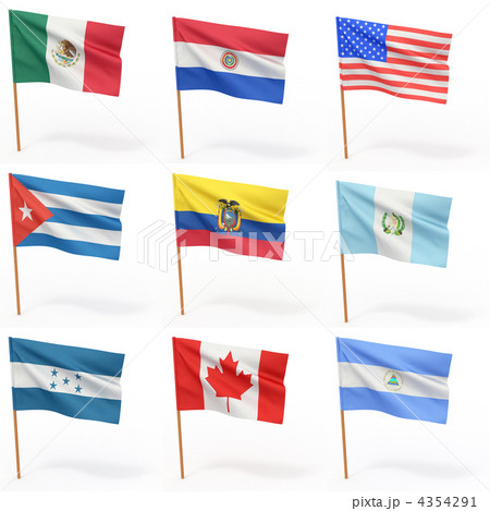 Flags of american country. Collection 4. Flags of american country. Collection 4. 4354291