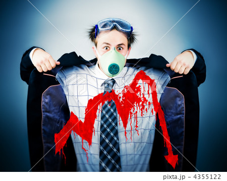 Economical crisis concept 4355122