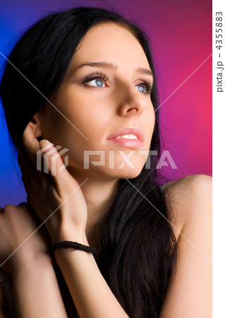 Young woman tender portrait 4355883