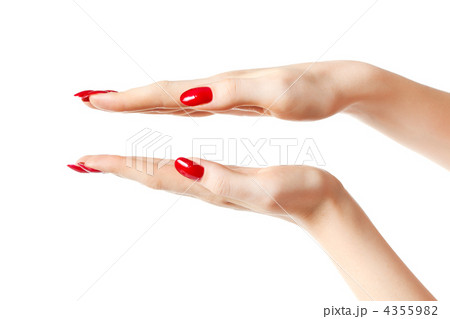 Hands showing size Hands showing size 4355982