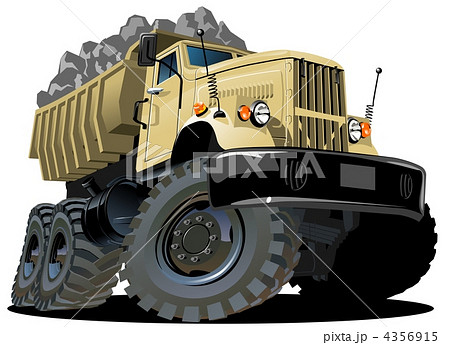 Cartoon dump truck 4356915