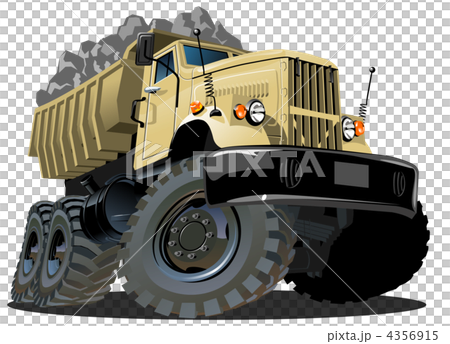 Cartoon dump truck 4356915