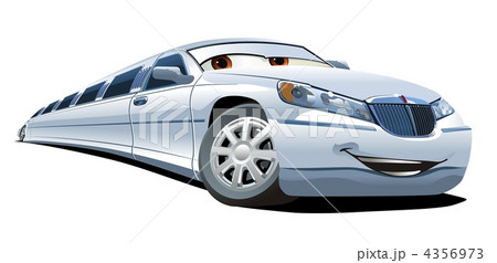 Cartoon limousine Cartoon limousine 4356973