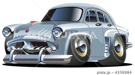 車 漫画のイラスト素材