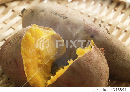 蒸したての安納芋 4358391