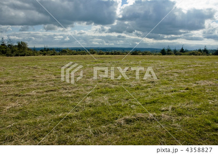 Fields on stormy weather 4358827
