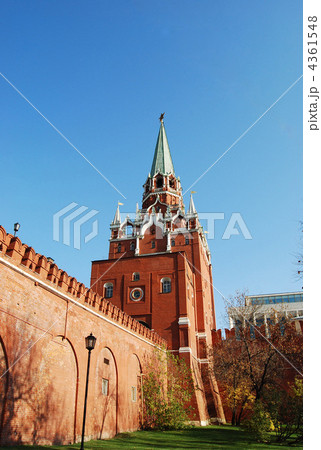 モスクワ　赤の広場　クレムリン 4361548