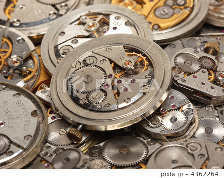 Vintage watch mechanism 4362264