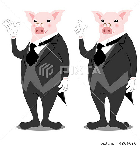 ブタ執事　2種 4366636