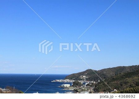 伊豆スカイラインからの初島 4368692