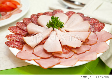 meat on the plate meat on the plate 4375260