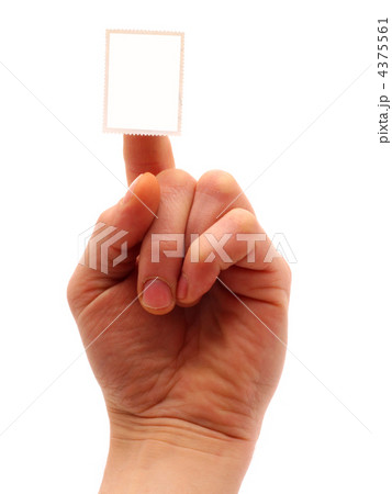 Hand with stamp Hand with stamp 4375561