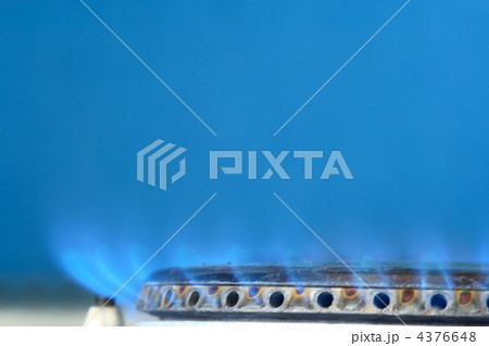 Blue flame of gas 4376648
