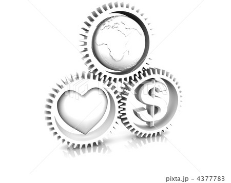 Heart, earth, money in gear Heart, earth, money in gear 4377783