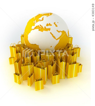 Shopping around the world in yellow Shopping around the world in yellow 4383149