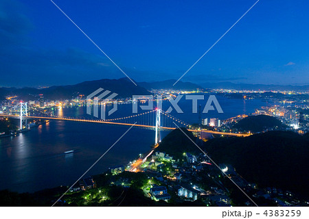関門海峡の夜景 4383259