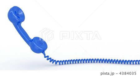 Phone reciever on white isolated background 4384035
