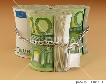 Euro on lock 4384131