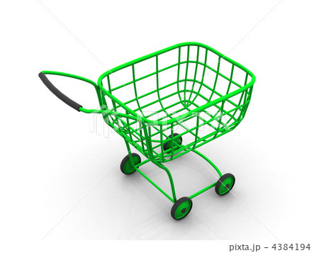 Consumer's basket. 3d 4384194