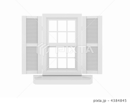 Closed window and shooters Closed window and shooters 4384845