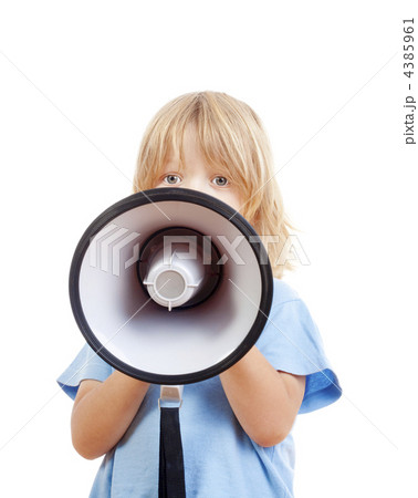 boy with megaphone 4385961