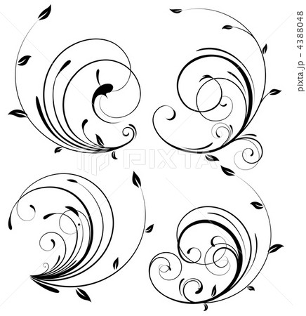 floral elements 4388048