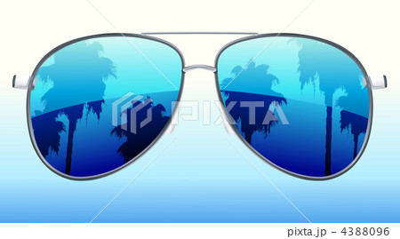 sunglasses with the reflection 4388096