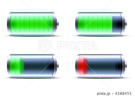 glossy battery 4388455