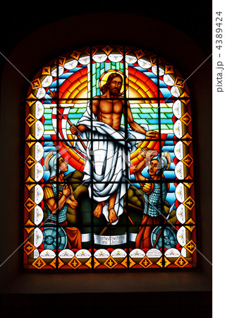 medieval stained glass medieval stained glass 4389424