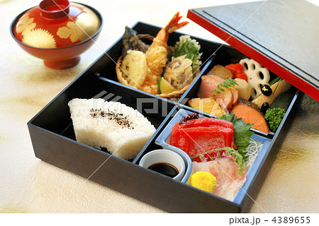 松花堂弁当の写真素材