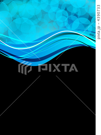 Abstract background with blue circle 4390733