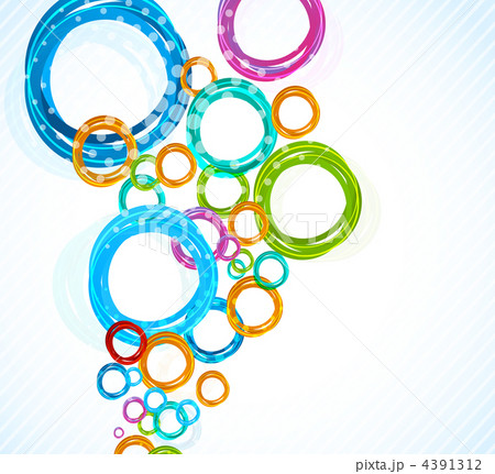 Background with circles 4391312
