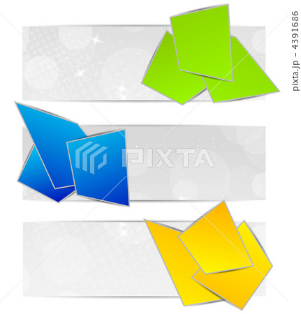 Set of banners 4391686