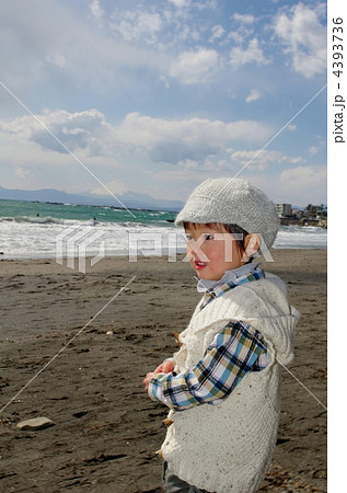 海岸と子供 海岸と子供 4393736