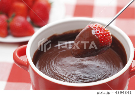 チョコフォンデュのアップ チョコフォンデュのアップ 4394841